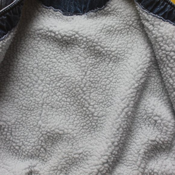 Cute Denim Sherpa Vest - Picture 7 of 7